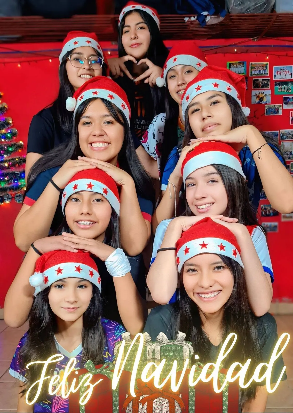 Bailarinas en Navidad