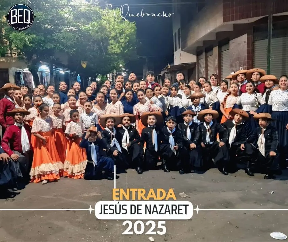 Elenco en la Entrada Jesús de Nazaret